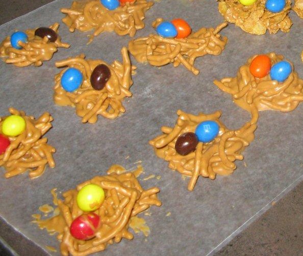 Bird Nest Cookies